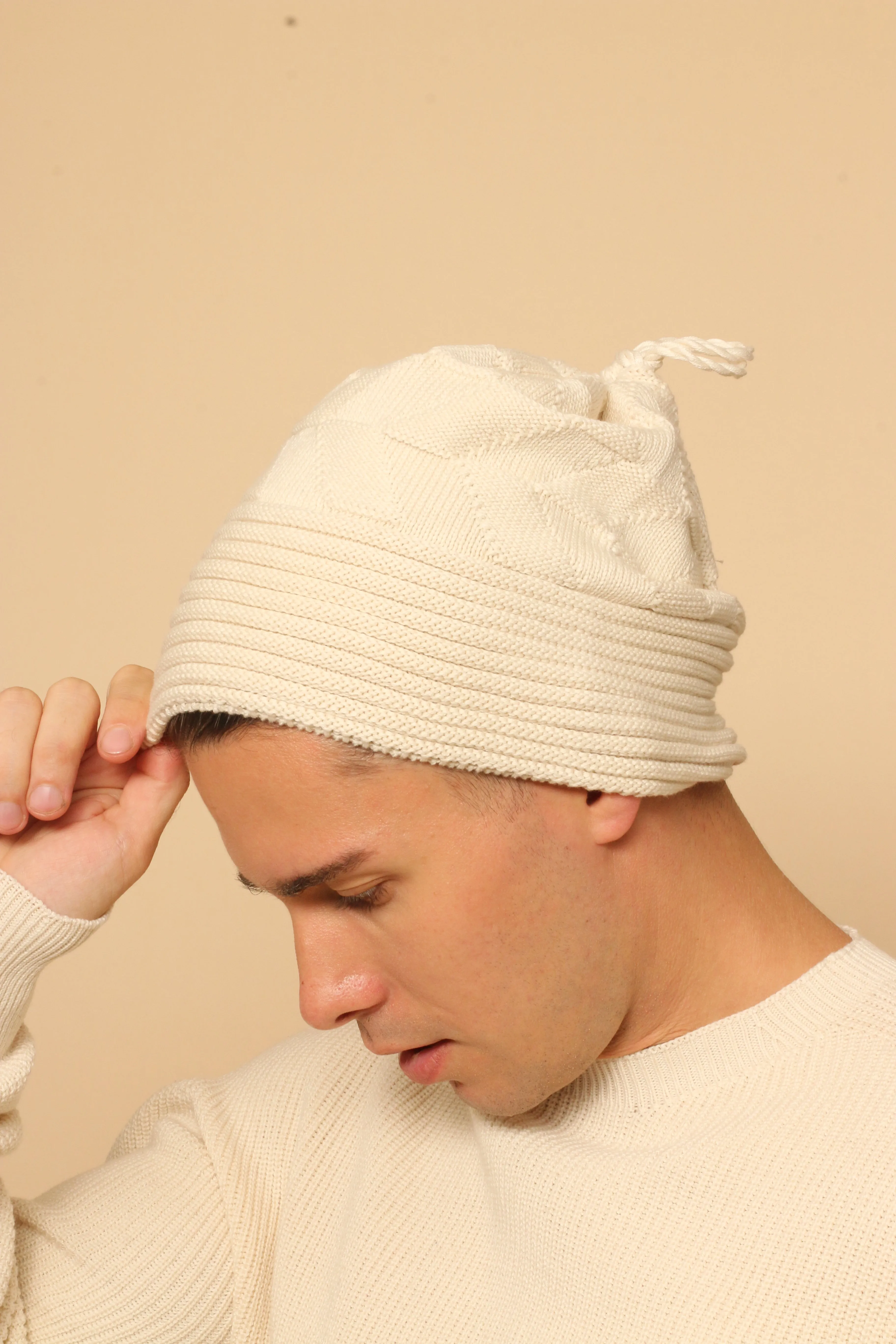 100% Organic Three-Way Beanie