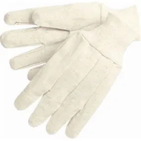 8 oz Cotton Canvas Knitwrist Gloves - Mens & Womens