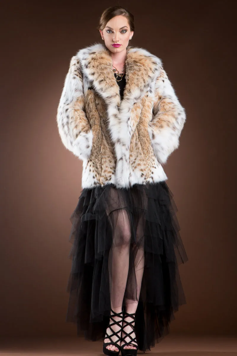 American Lynx Fur Jacket