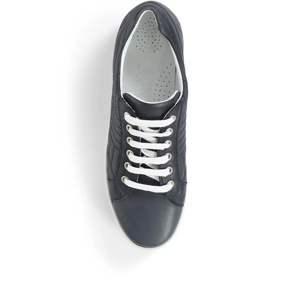 Amira Leather Platform Trainers - AMIRA / 318 440