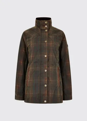 Annestown Wax Jacket - Hunter Brown