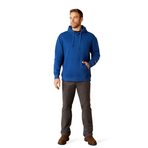 Ariat Men's Rebar Glacier Blue Imperial Blue Graphic Hoodie