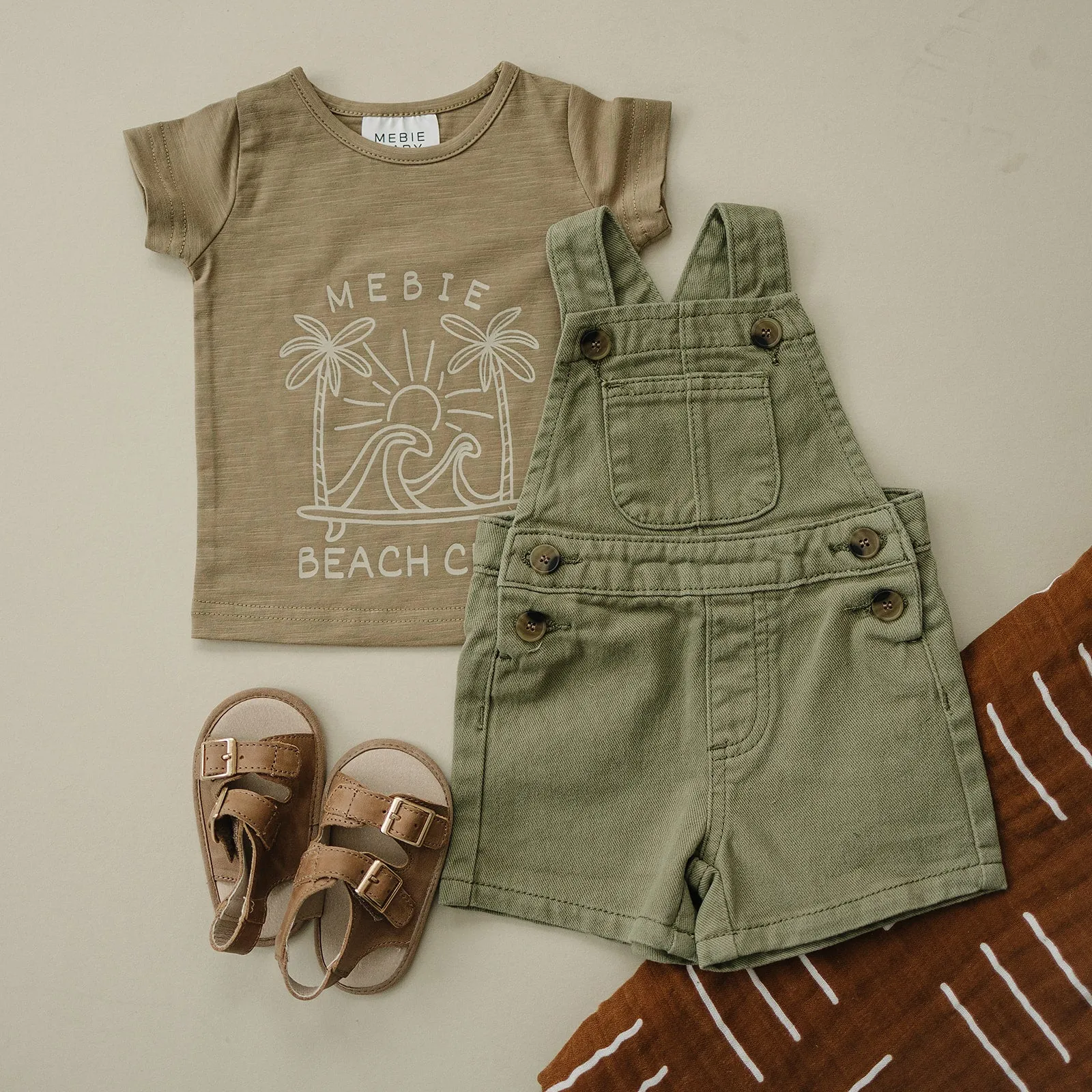 Army Green Twill Overall