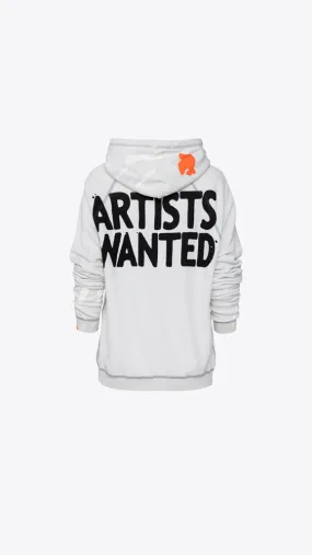 Artists Wanted Paint 100% Dip Big Hoodie Yumm - Whiteout Dip