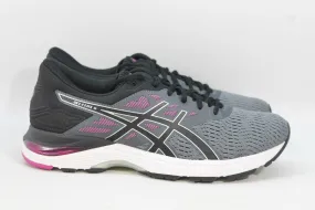 Asics Gel-Flux 5 Women's Carbon/Fuchsia Sneakers 10.5M(ZAP18282)