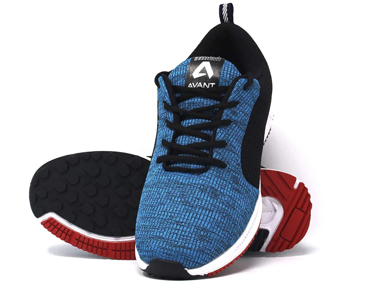 Avant Men's Fury Running and Training Shoes - Sky Blue/Black