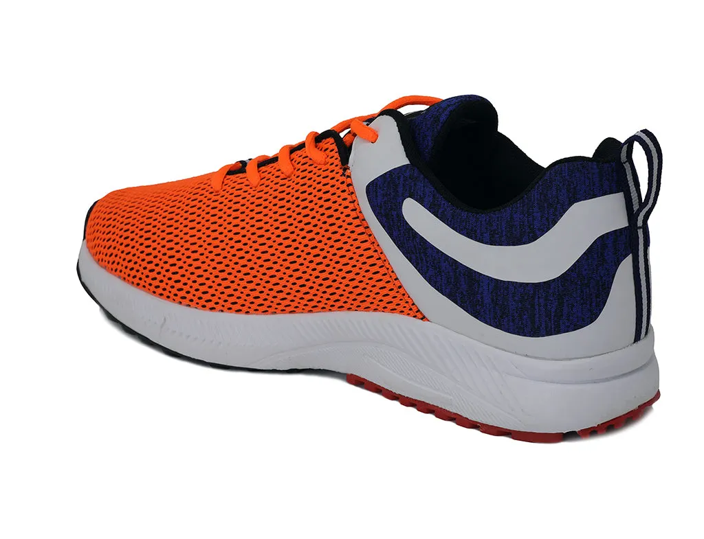 Avant Men's Impact Running and Training Shoes - Orange/Navy Blue