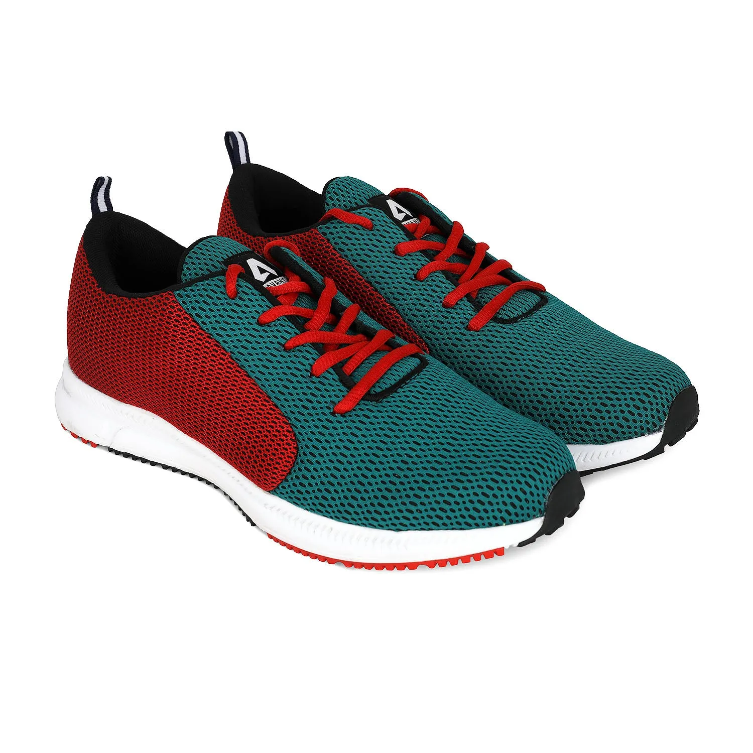 Avant Men's Lightweight Running and Walking Shoes - Blue/Red