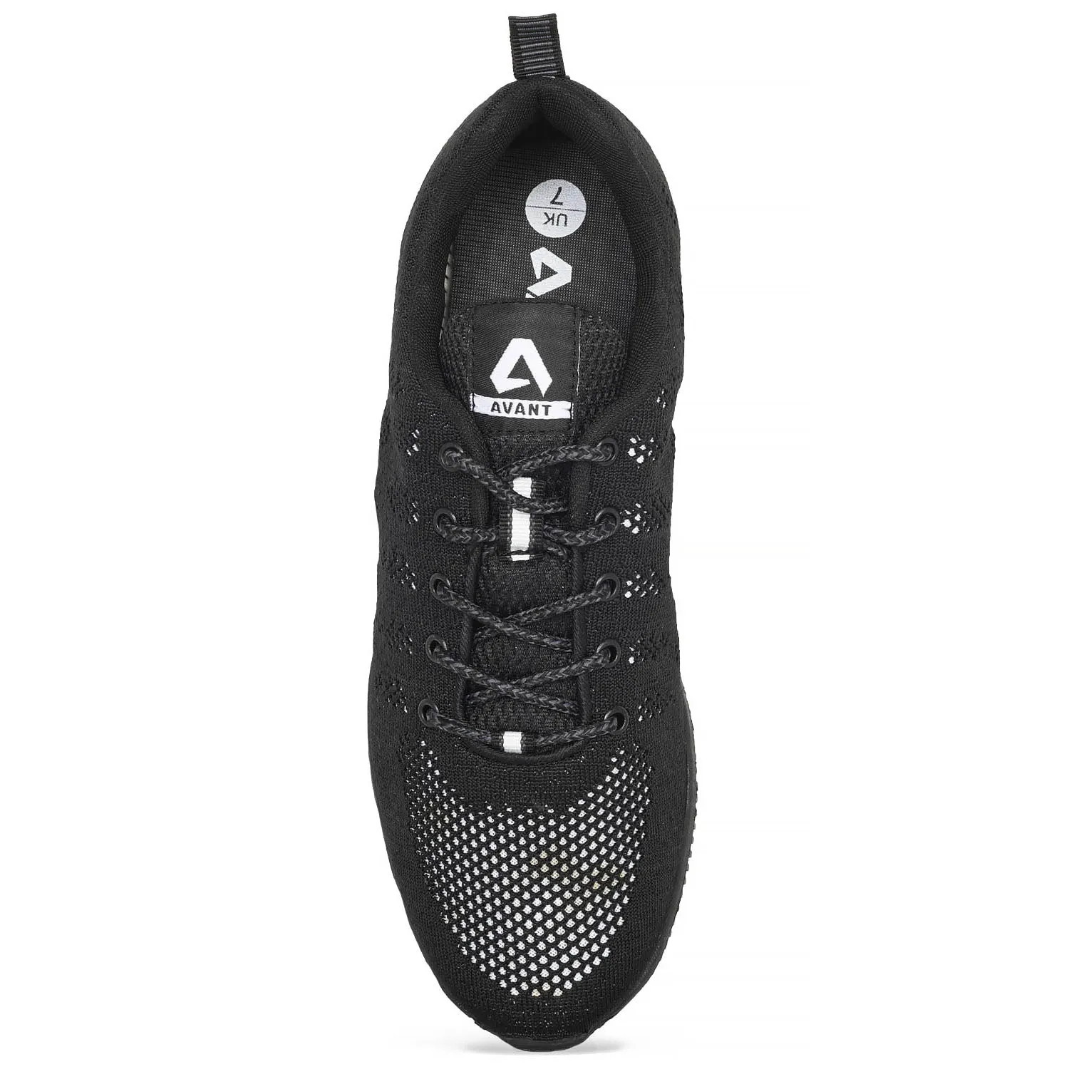 Avant Men's Zest Running and Training Shoes - Black/White