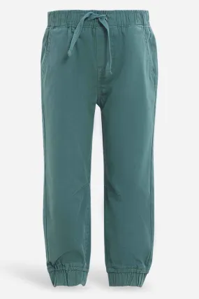 Baby Boys Green Chino Trouser