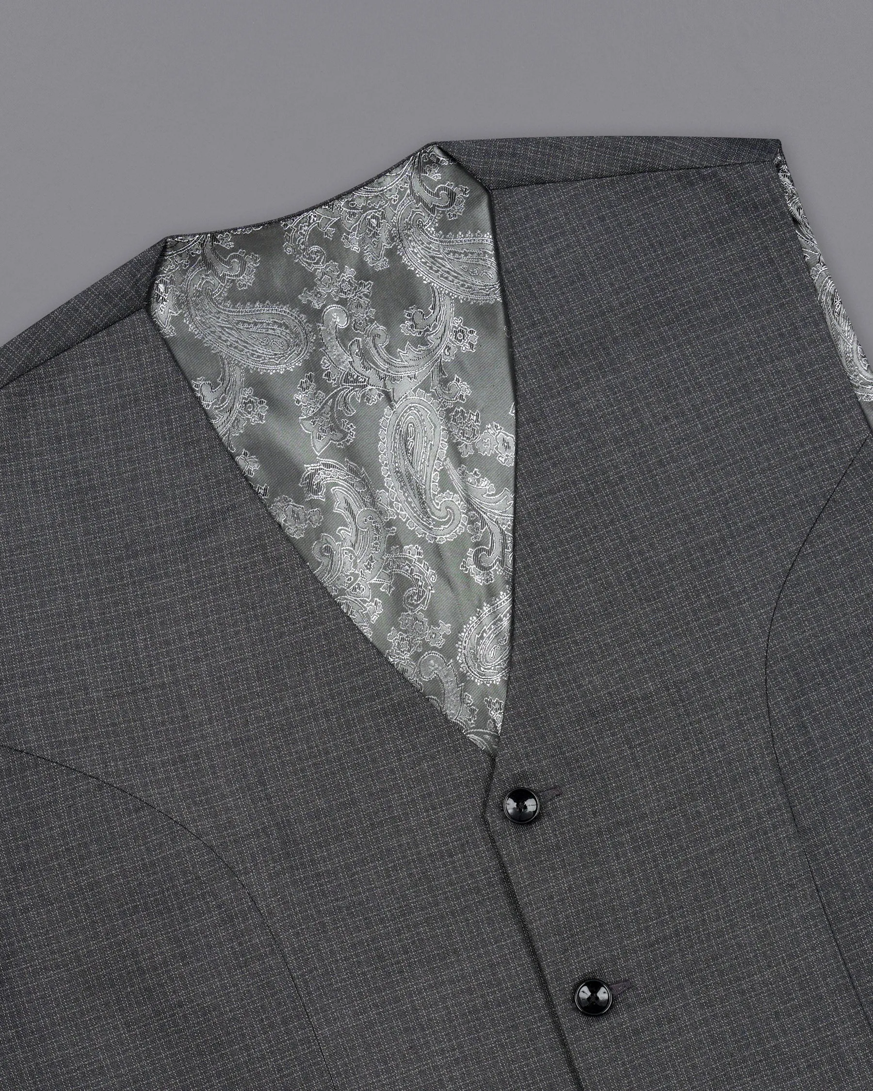 Baltic Sea Textured Waistcoat