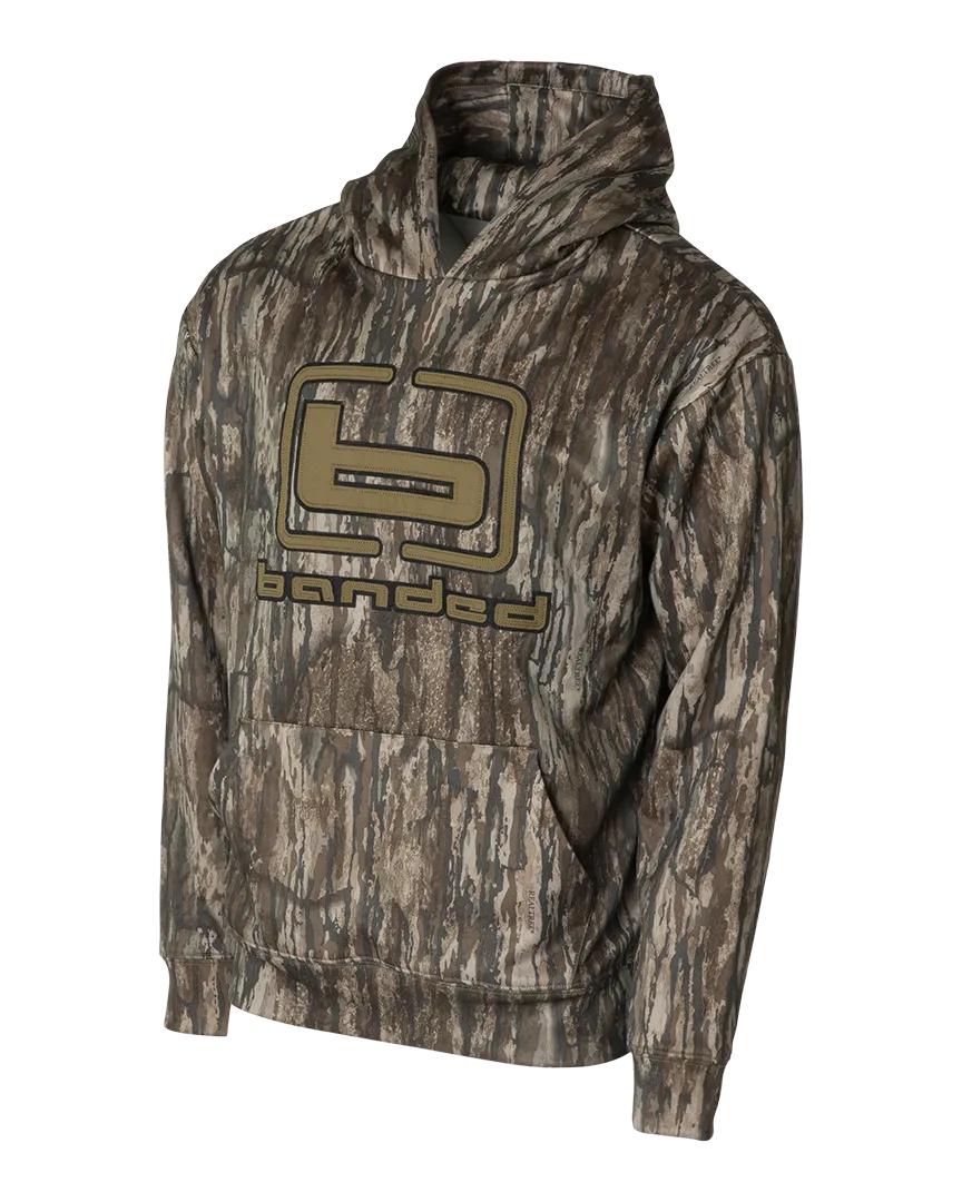 Banded Camo Logo Hoodie