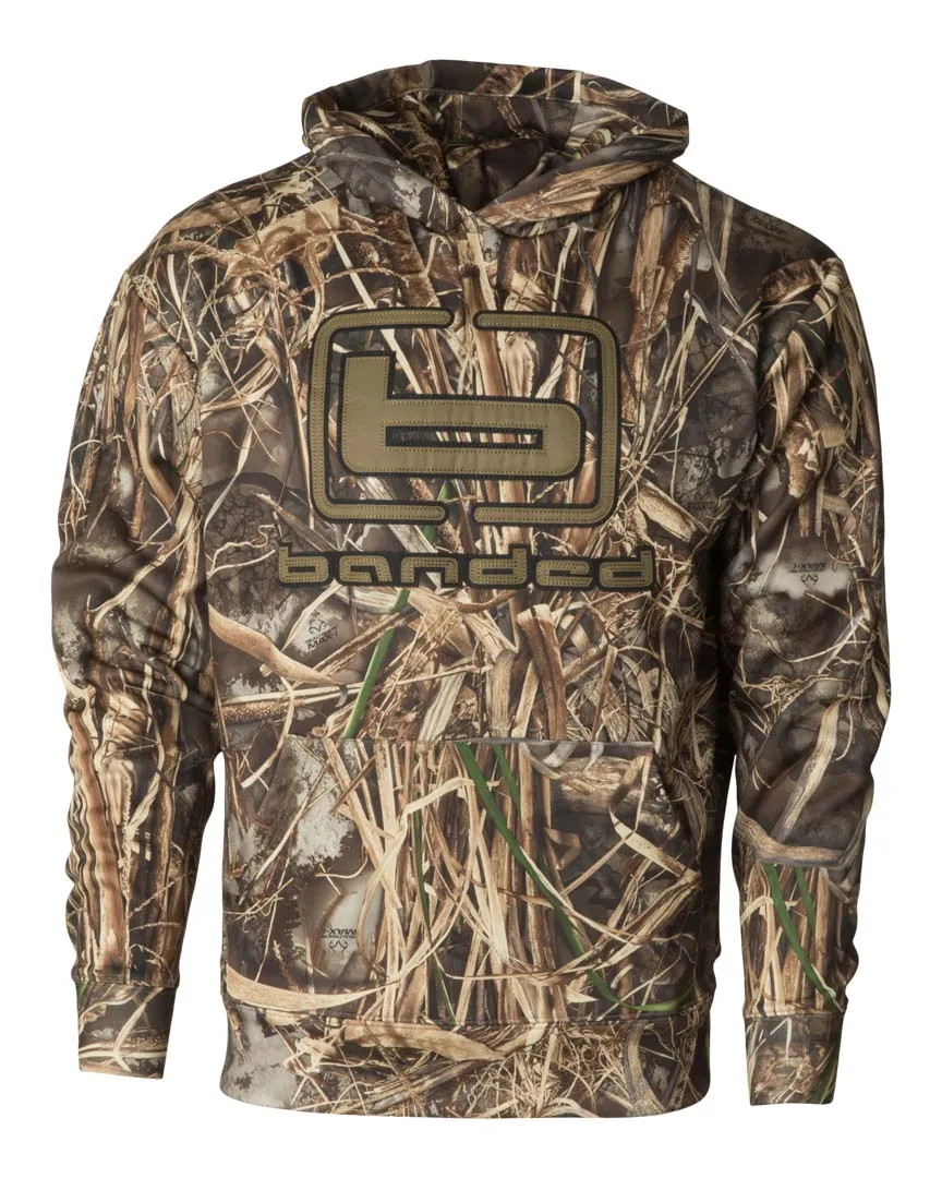 Banded Camo Logo Hoodie