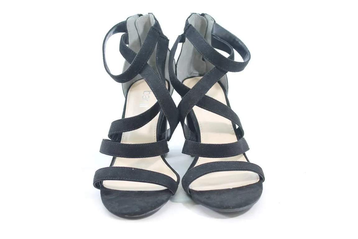 Bar III Blythe Women's Black Sandals 8M(ZAP15459)