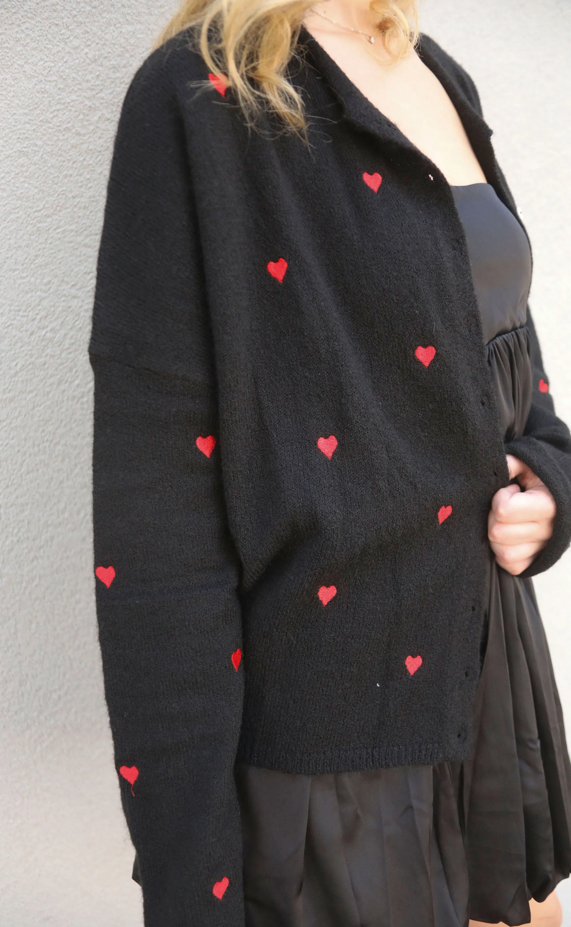 beat of your heart cardigan - heart