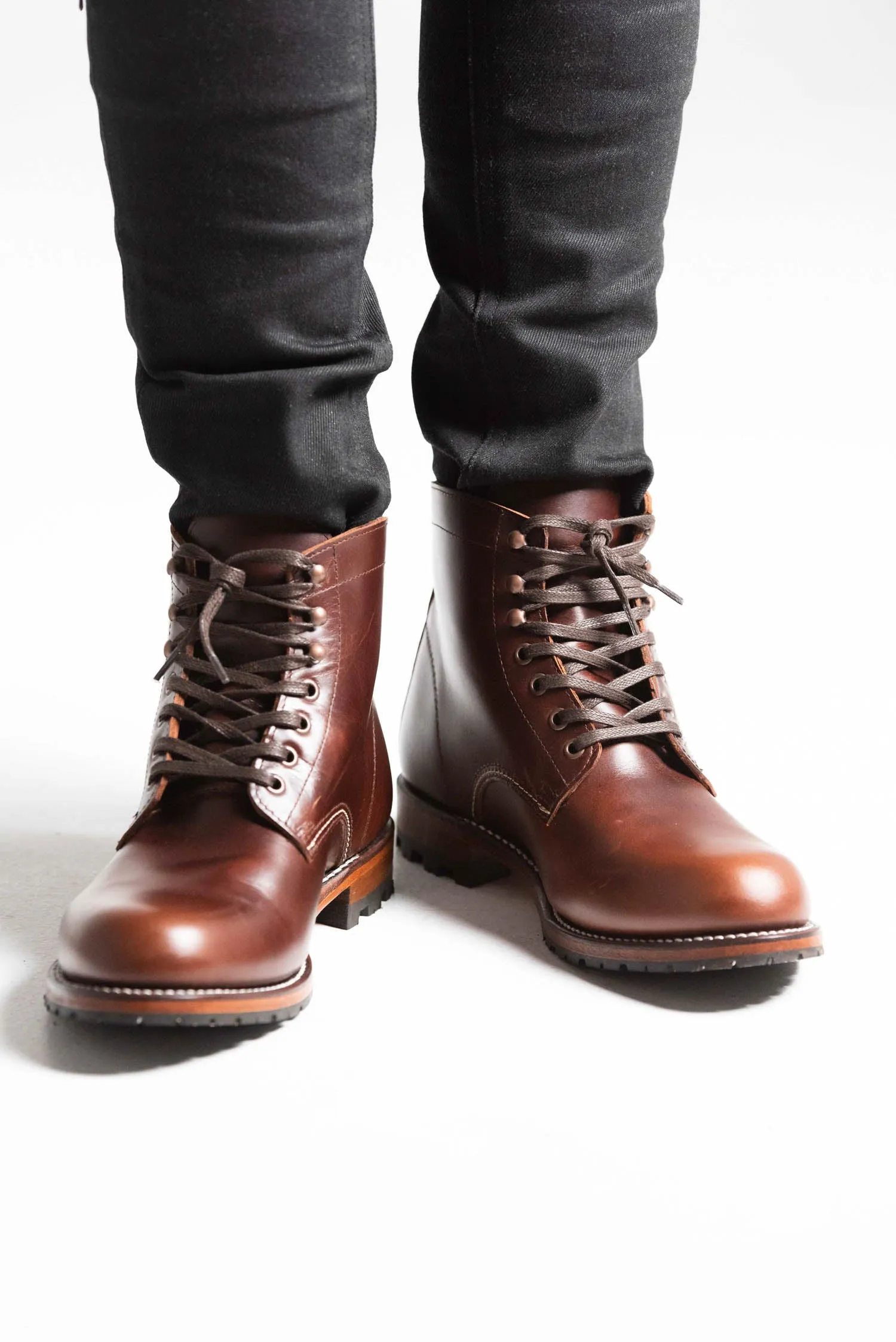 Belo - Brown Leather Boots