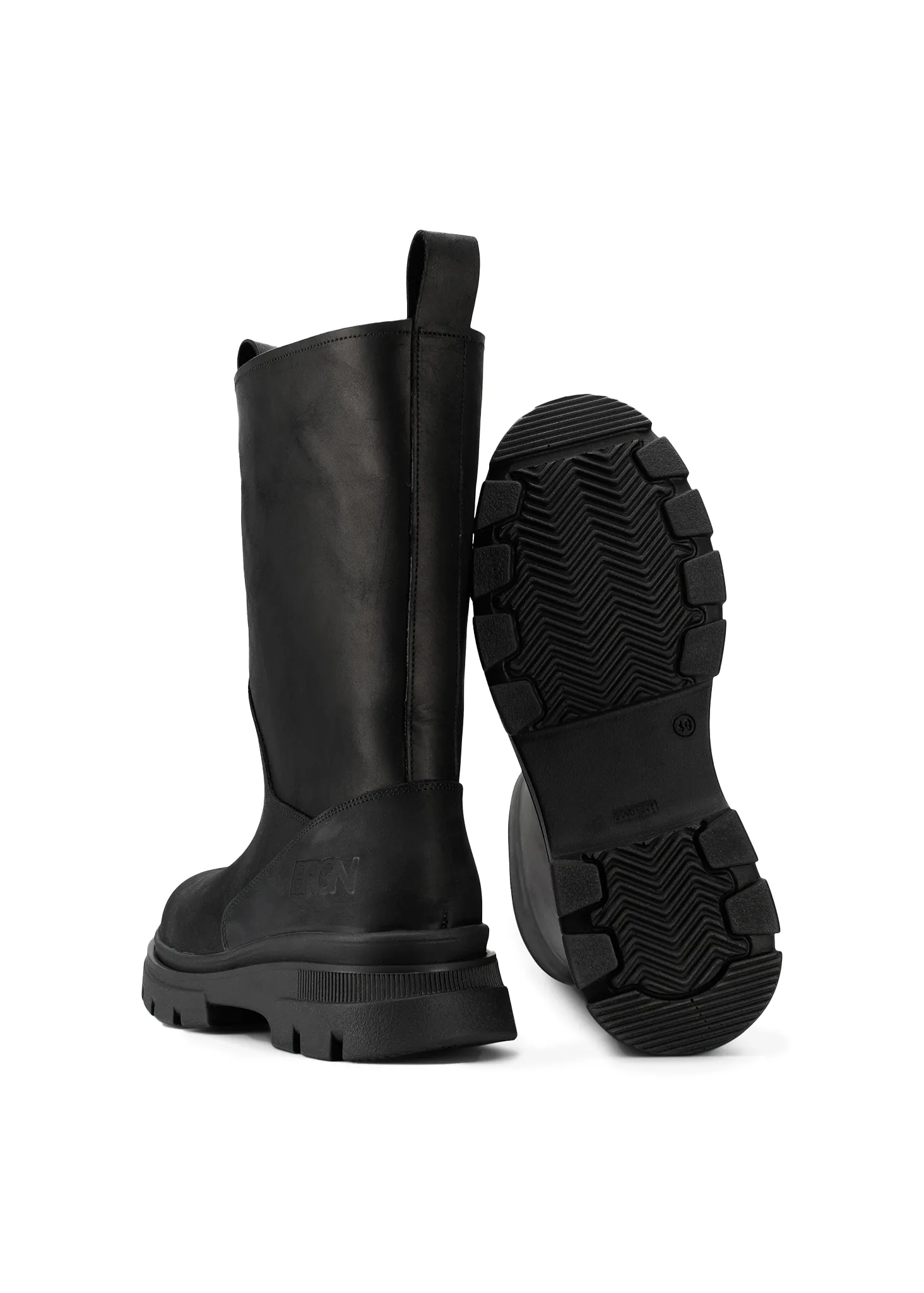 Biker Boots - New Black