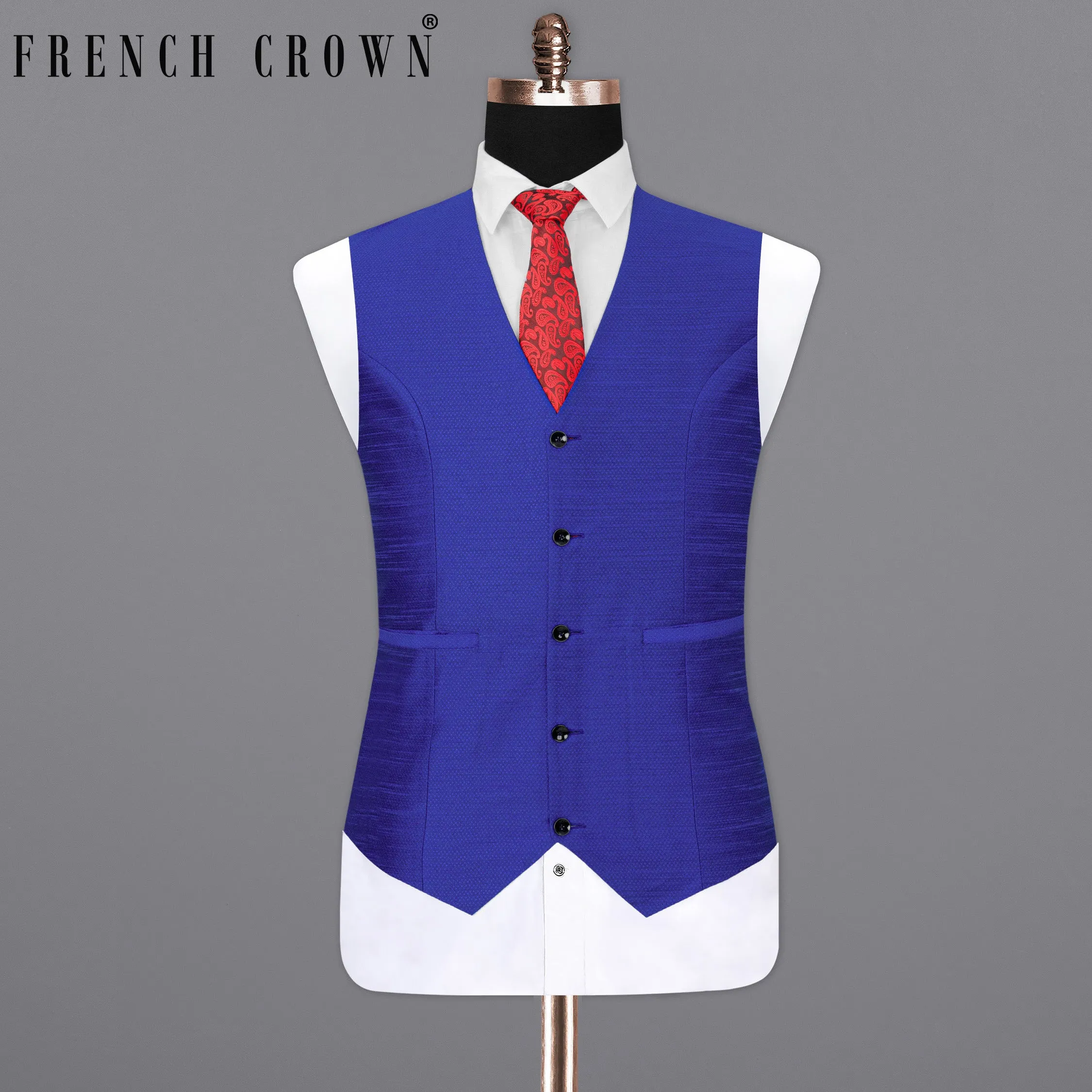 Biscay Blue Super Soft Waistcoat