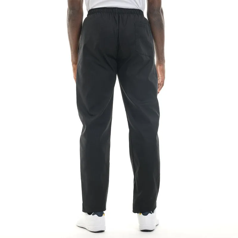 Black Adjustable Kitchen Trousers - MANELLI