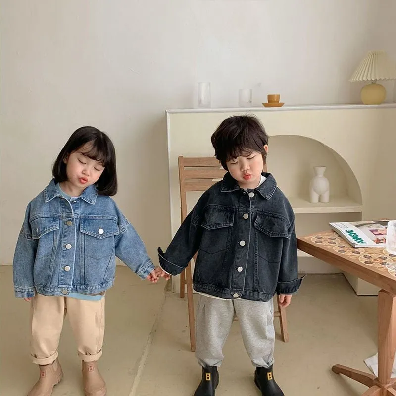 Blue Denim Jacket for Boys and Girls