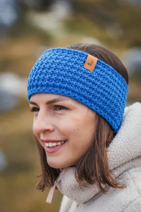 Blue Skies Knitted Headband