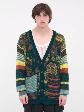 Blurry Oversized Sweater (3803002S-K002M-O102-MULTI)