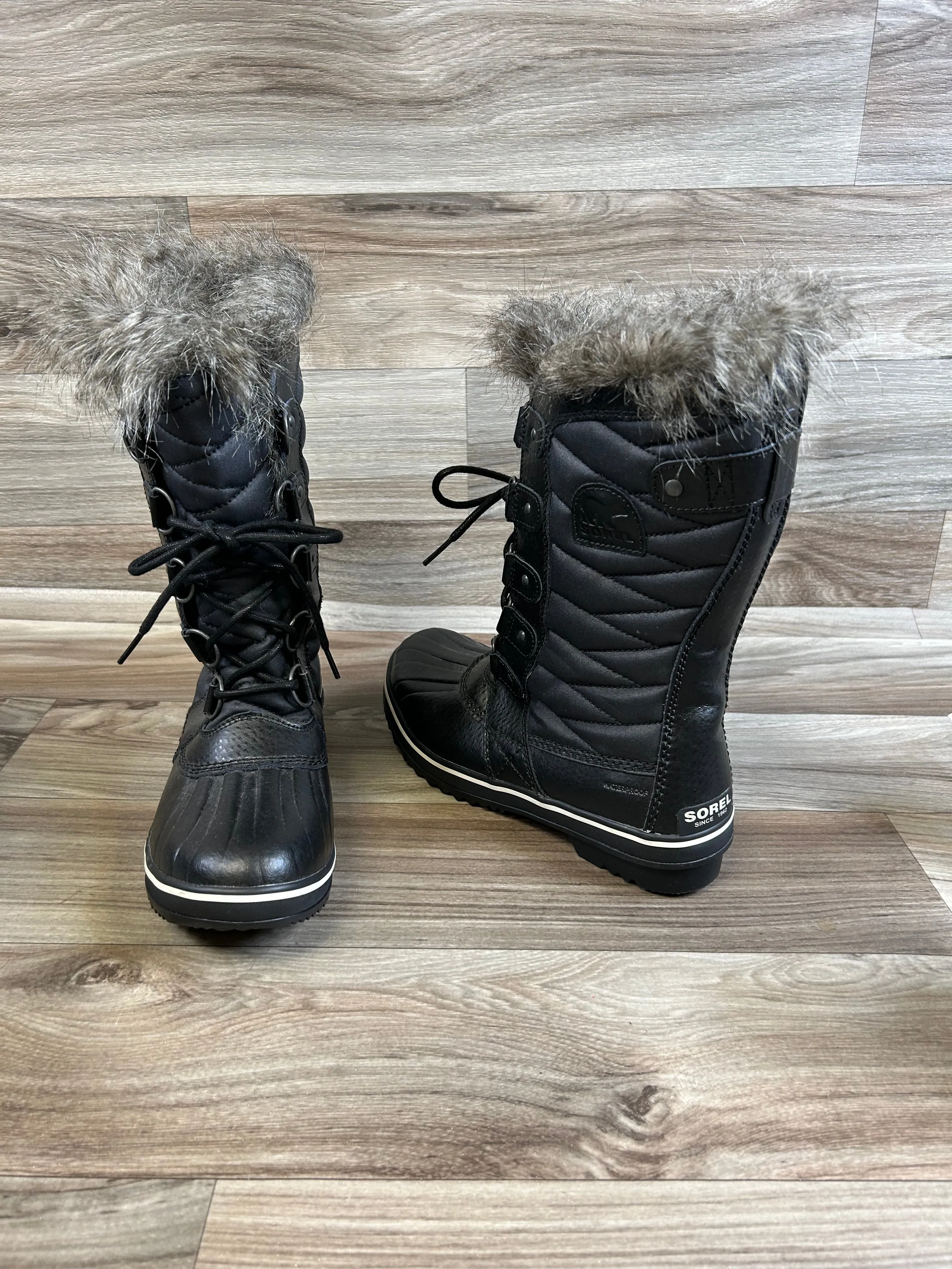 Boots Snow By Sorel In Black, Size: 8.5