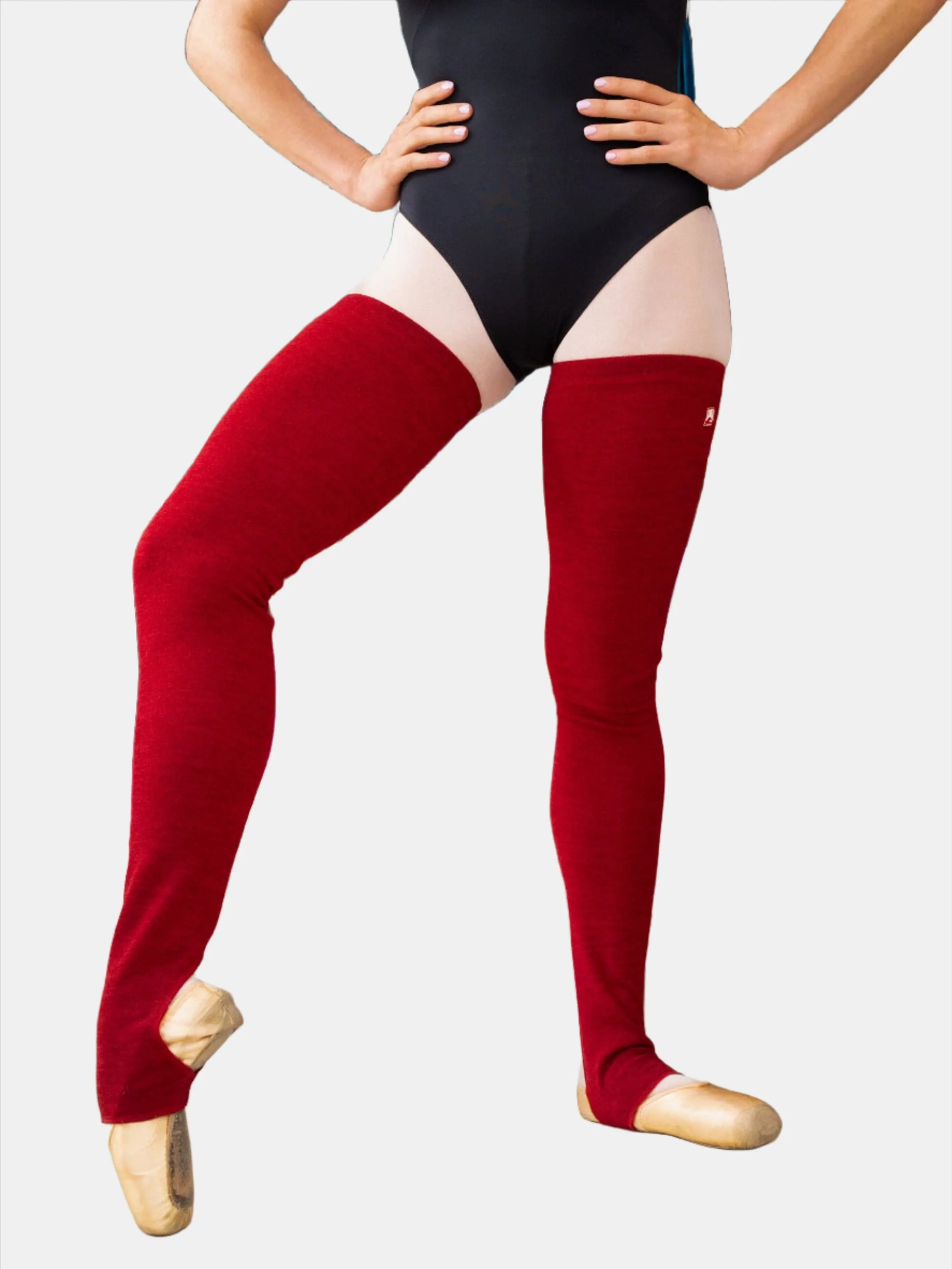 Bordeaux Long Dance Leg Warmers MP907