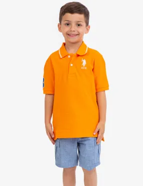 BOYS PIQUE POLO SHIRT