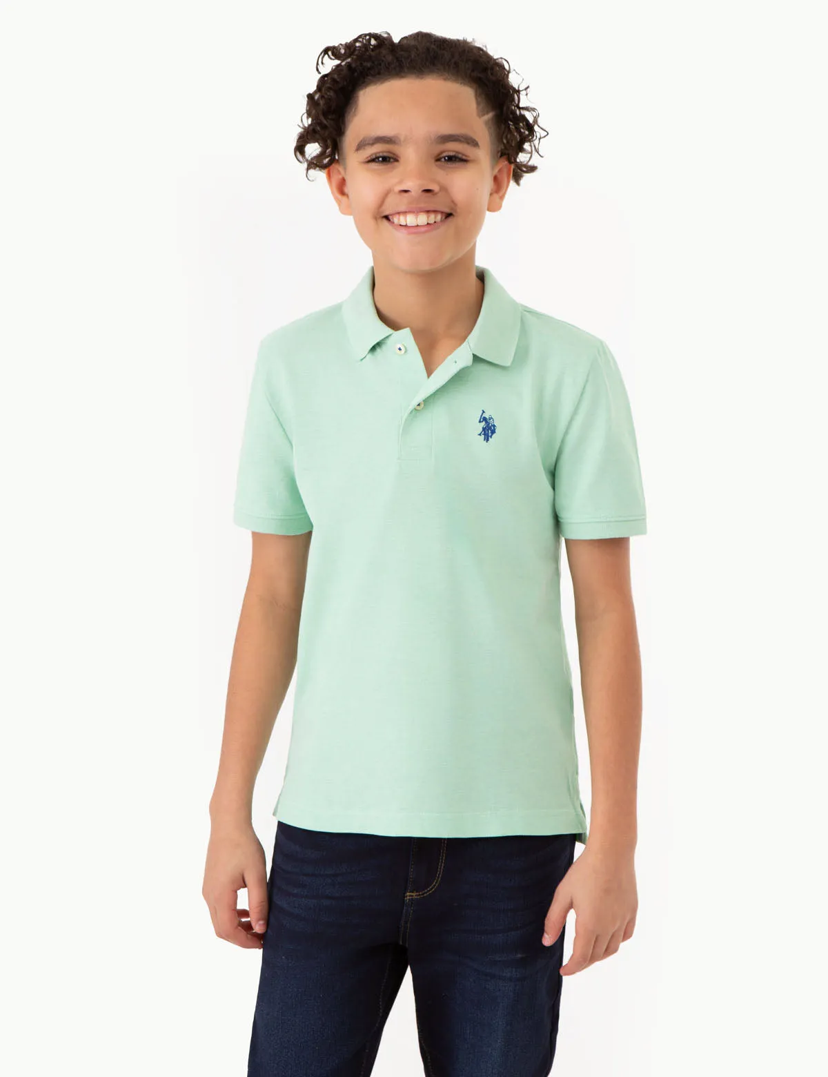 BOYS PIQUE POLO SHIRT