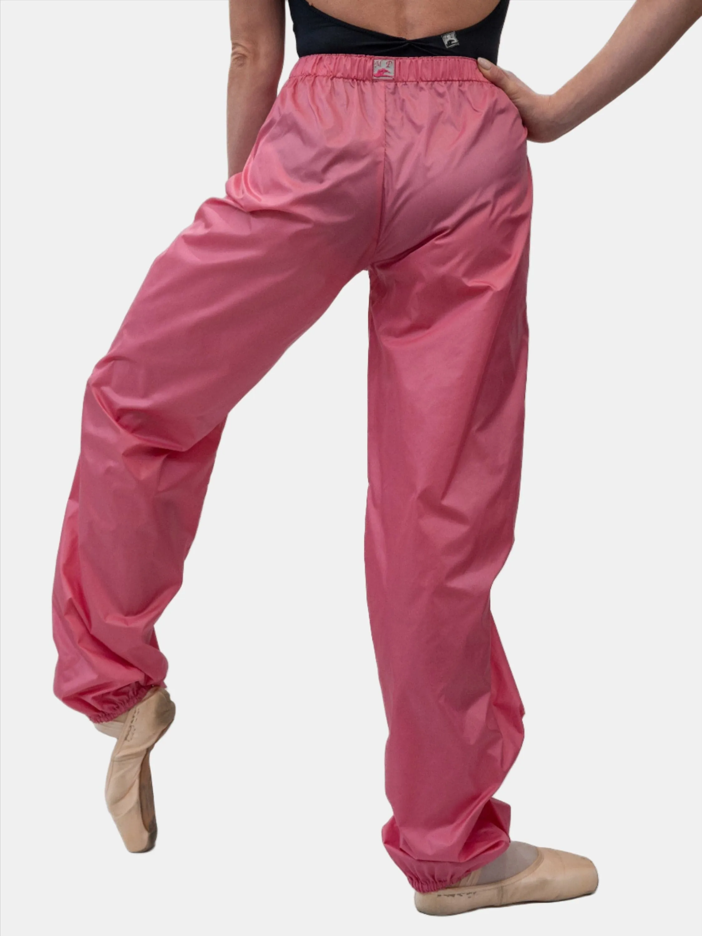 Brink Pink Warm-Up Dance Trash Bag Pants MP5003