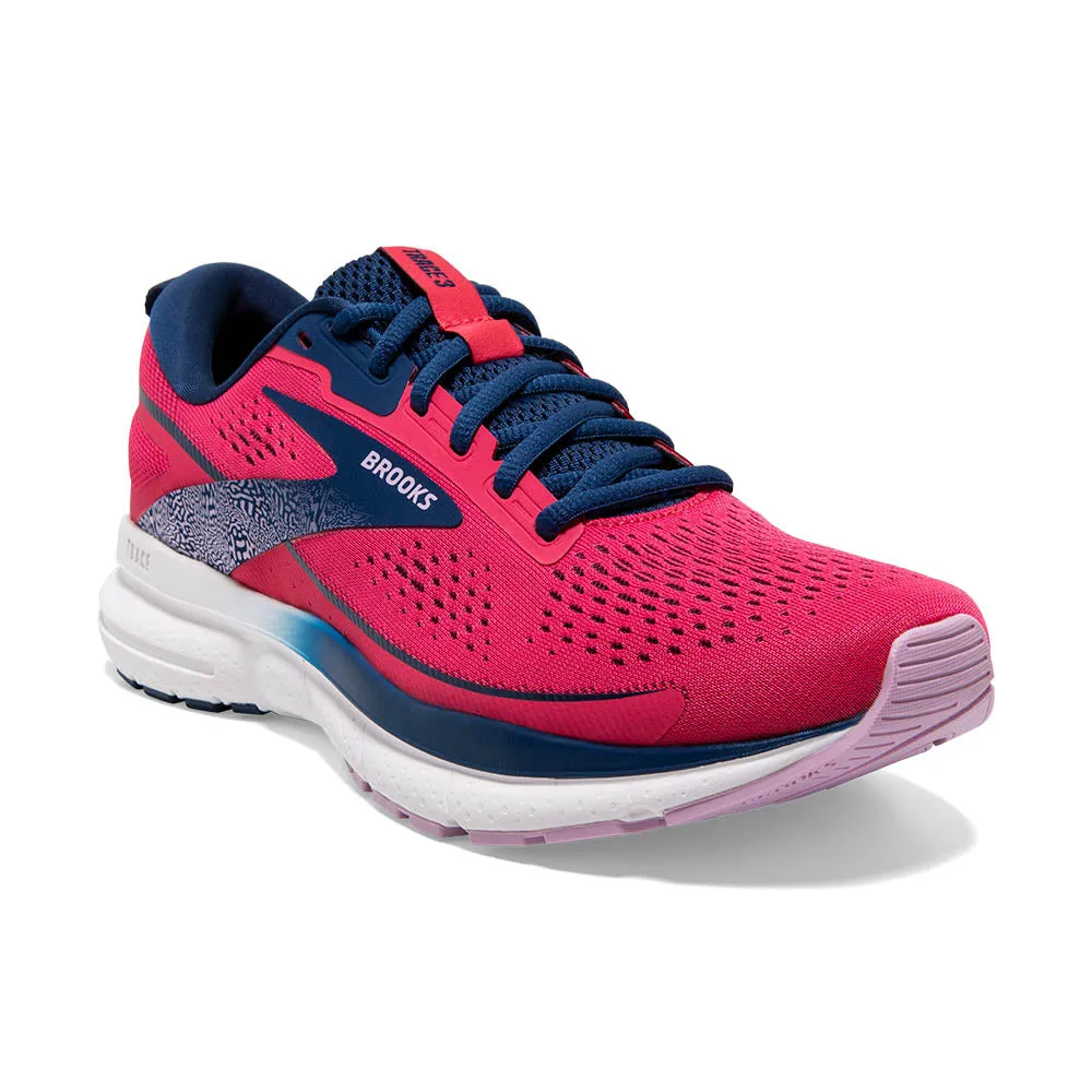 Brooks Trace 3 (Womens) - Raspberry/Blue/Orchid