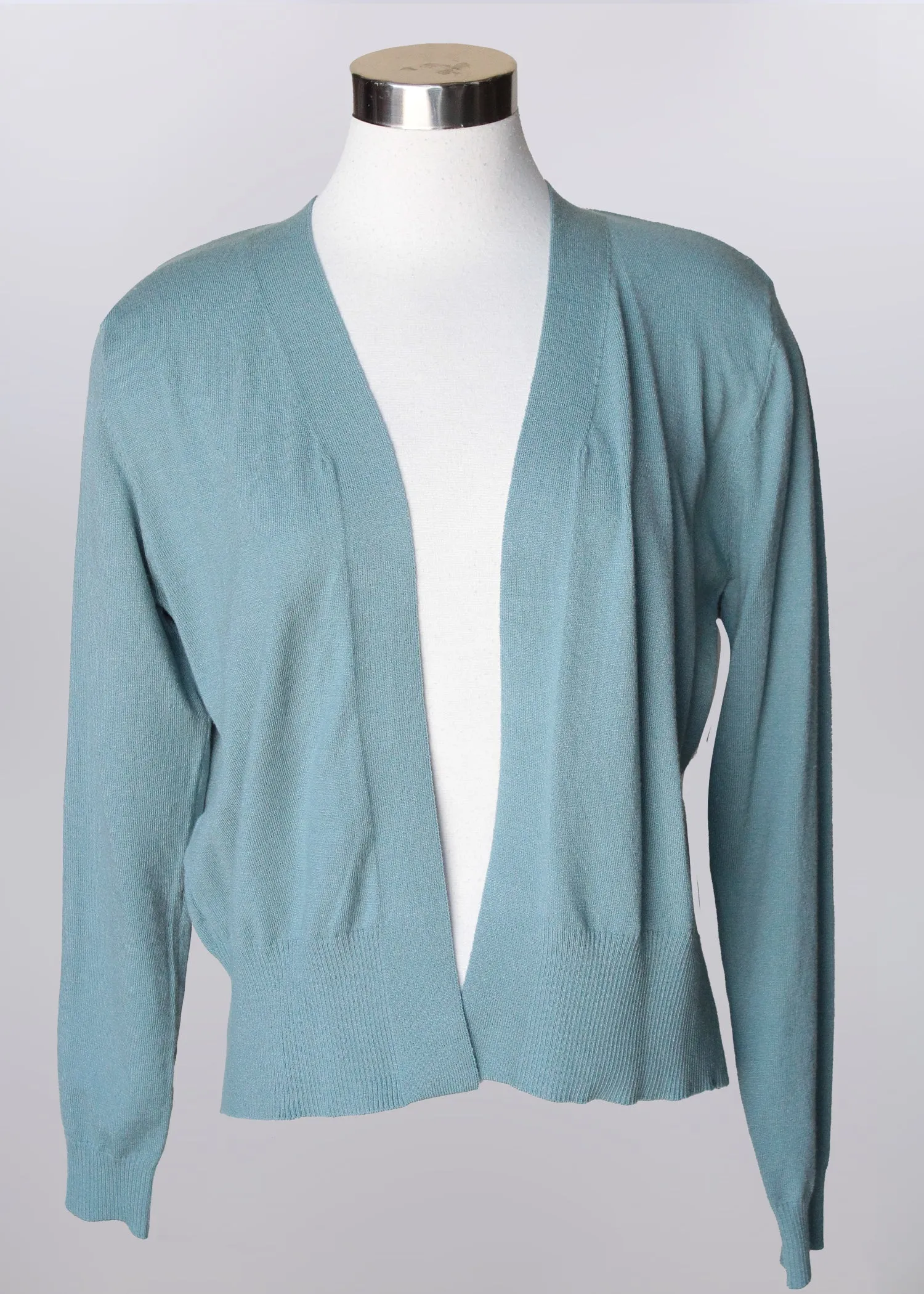 Button Back Open Cardigan