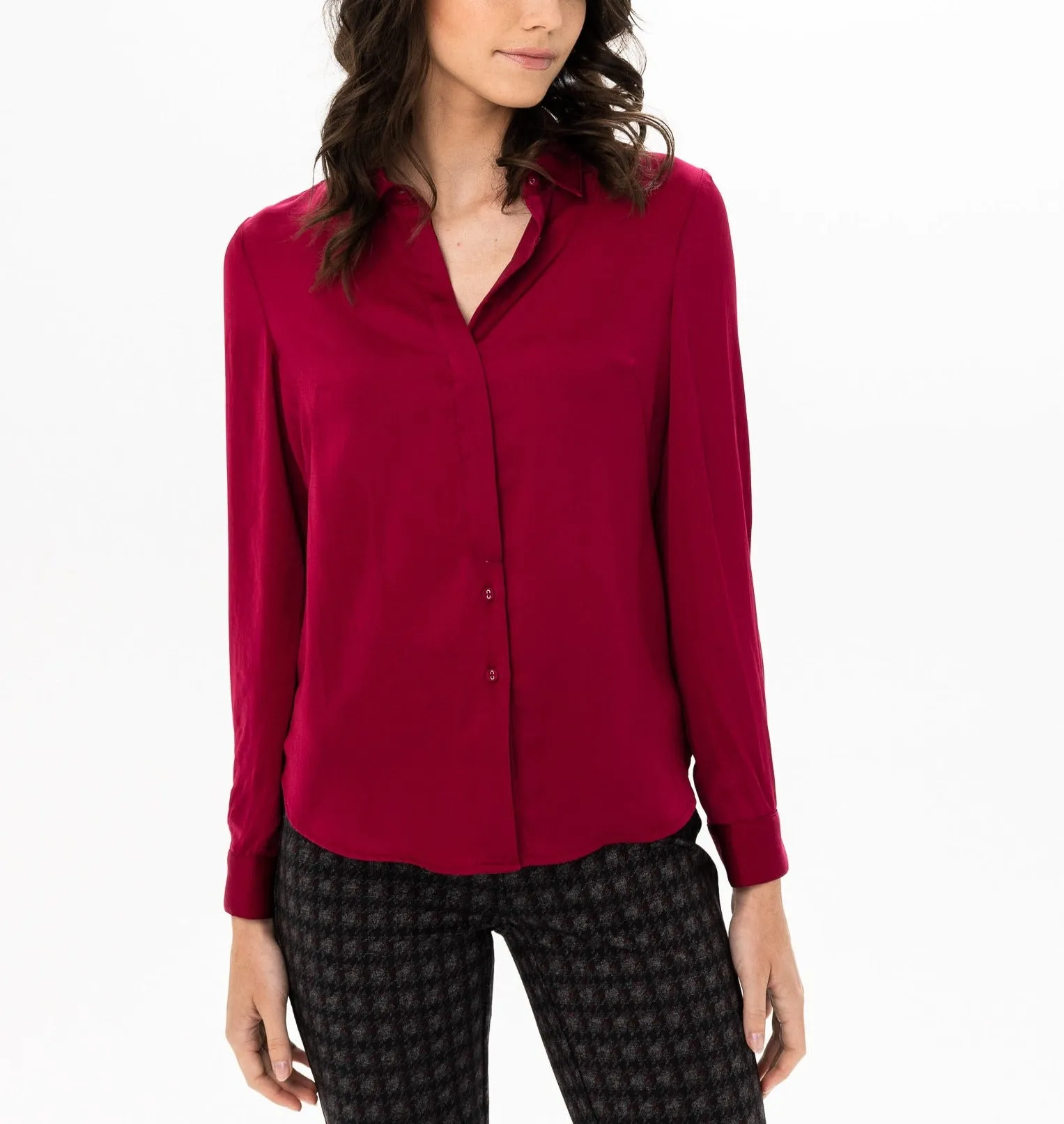 Button Down Airflow Blouse