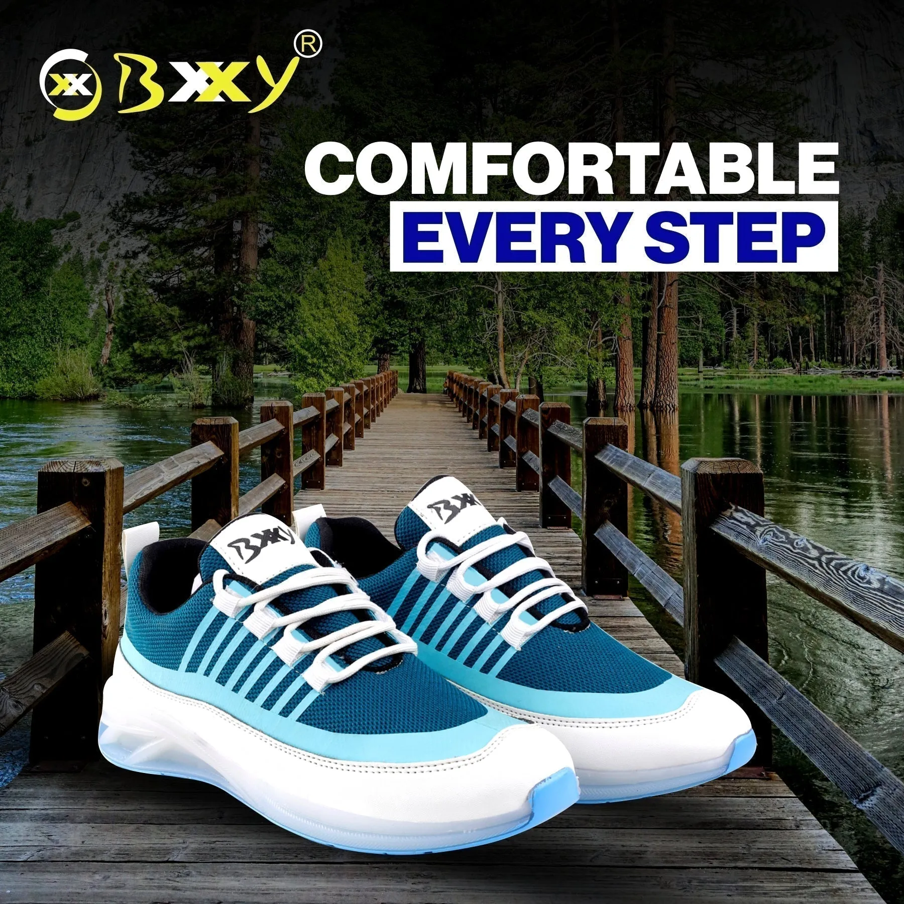 Bxxy's Men's Ultra Comfortable Casual Running Sports Shoes