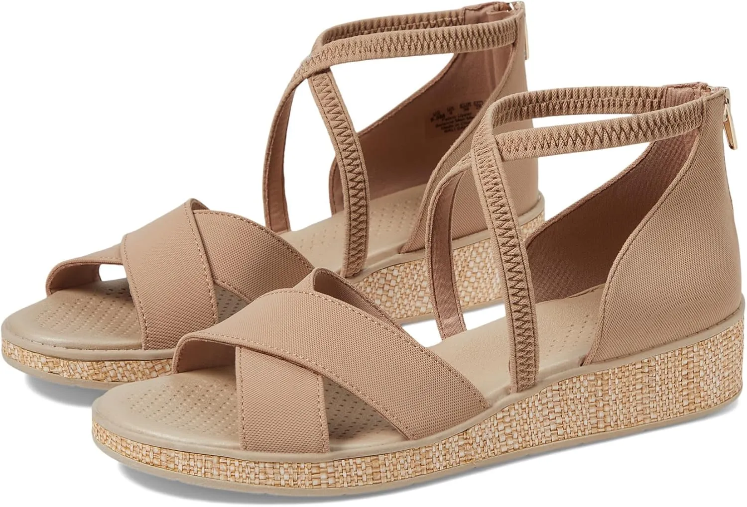 Bzees Womens Bali Sand Wedge Sandal