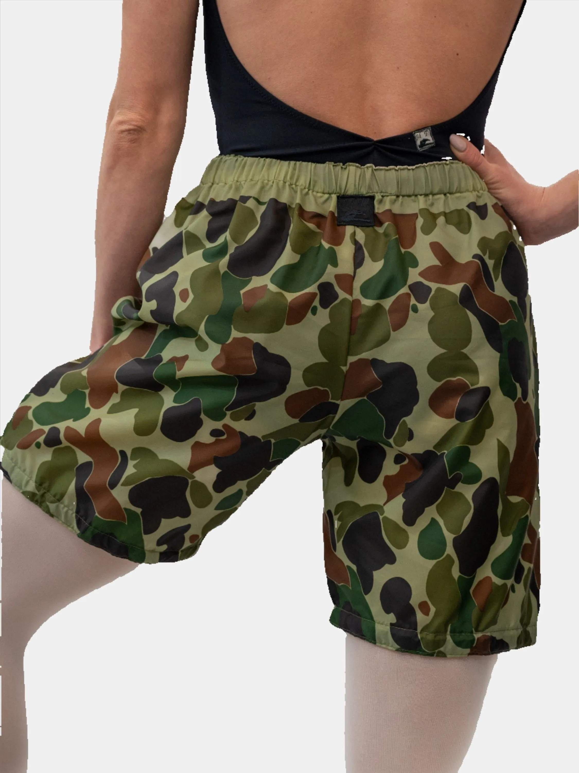 Camouflage Dance Trash Bag Shorts MP5006