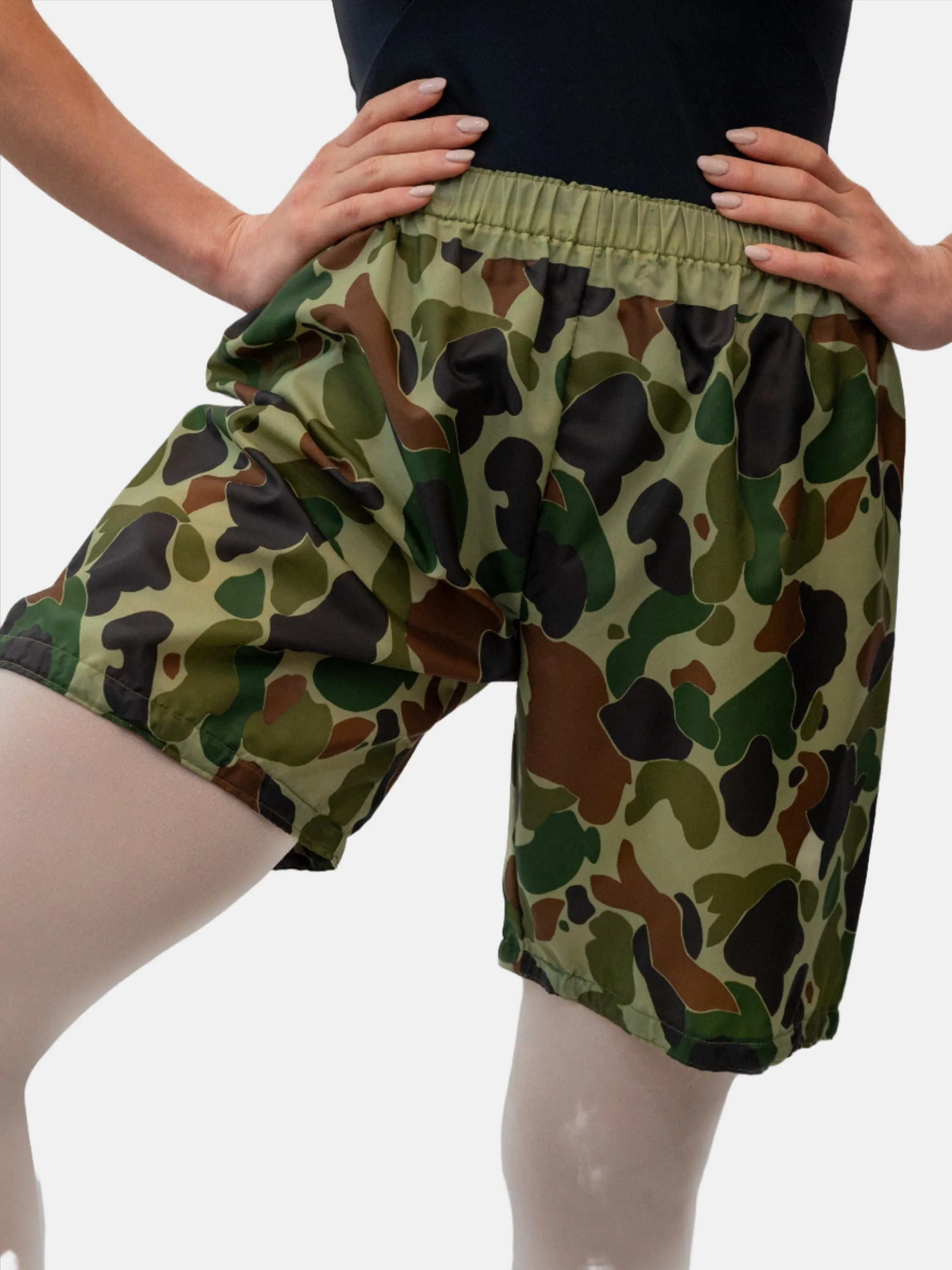 Camouflage Dance Trash Bag Shorts MP5006