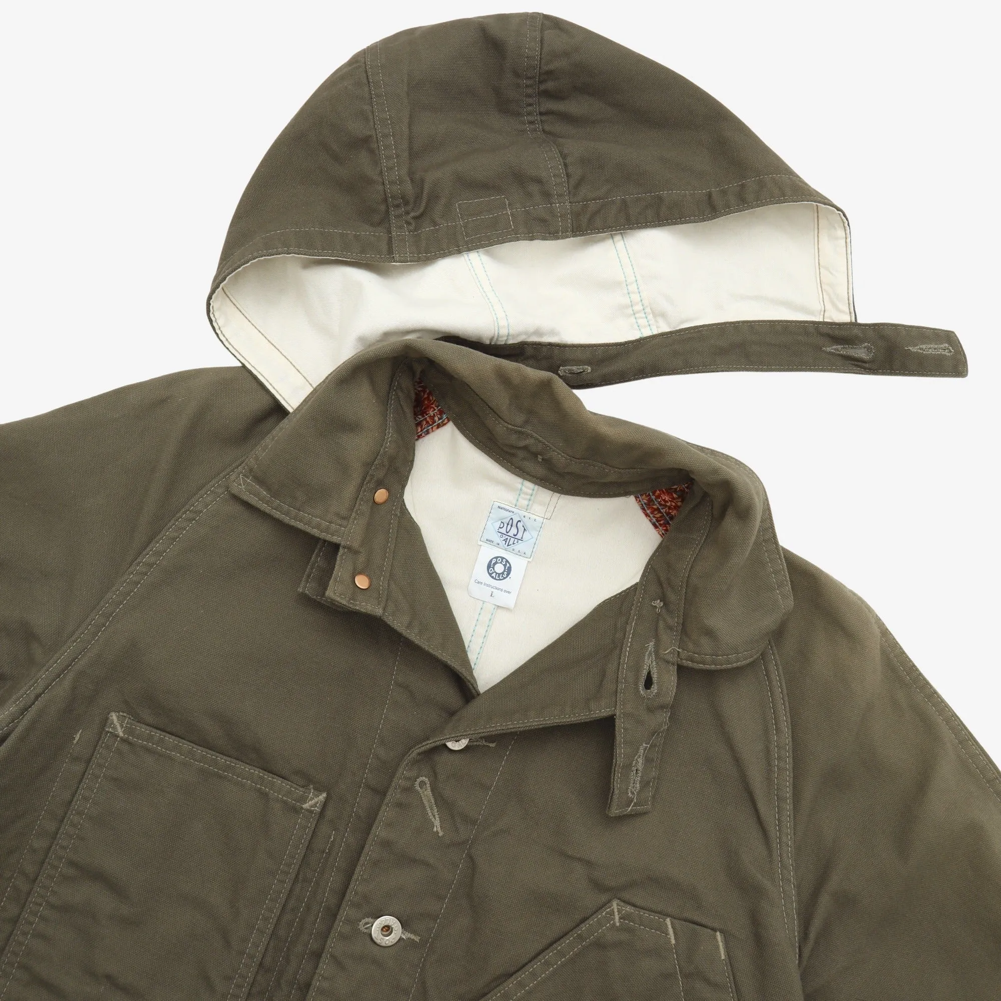 Canvas Jacket   Detachable Hood