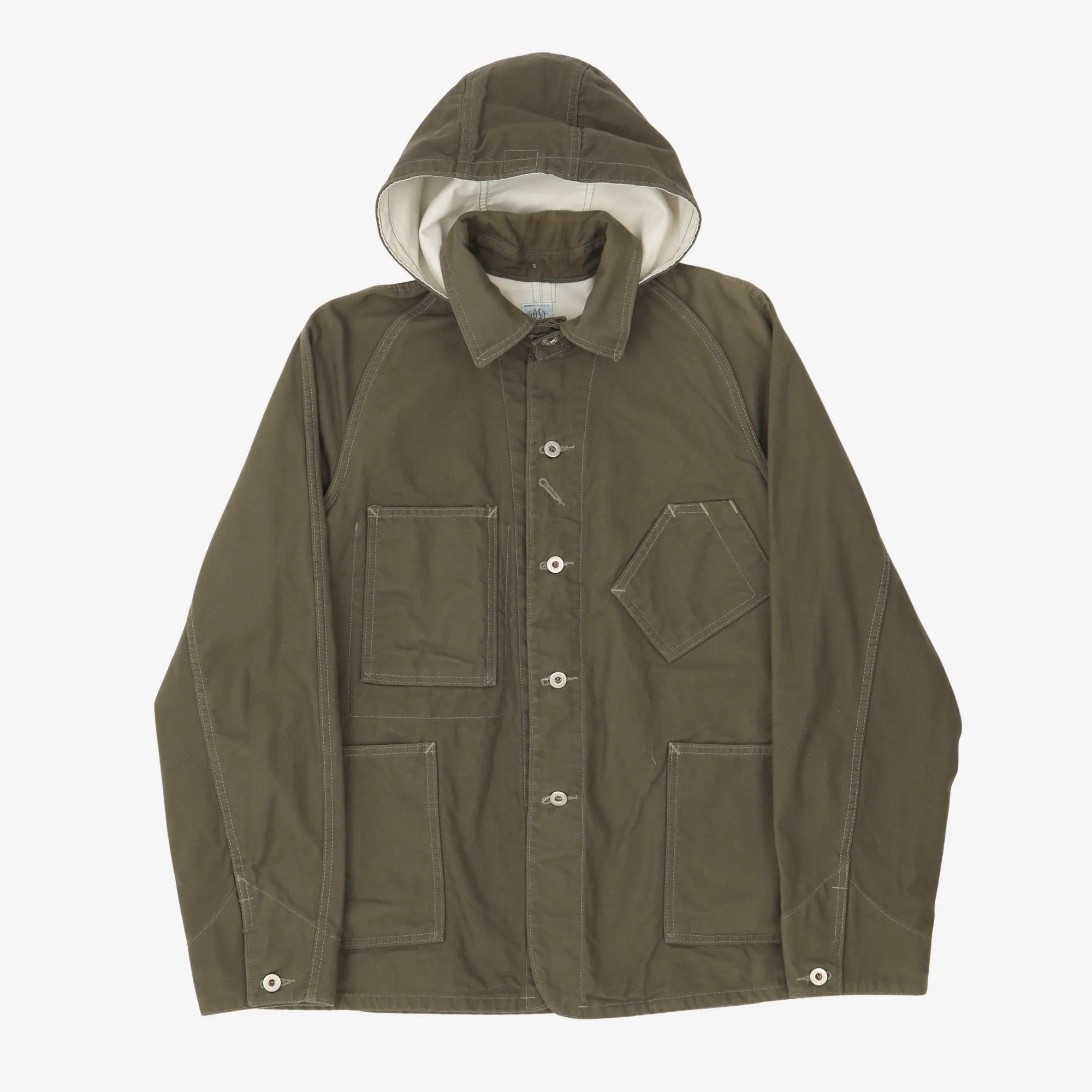 Canvas Jacket   Detachable Hood