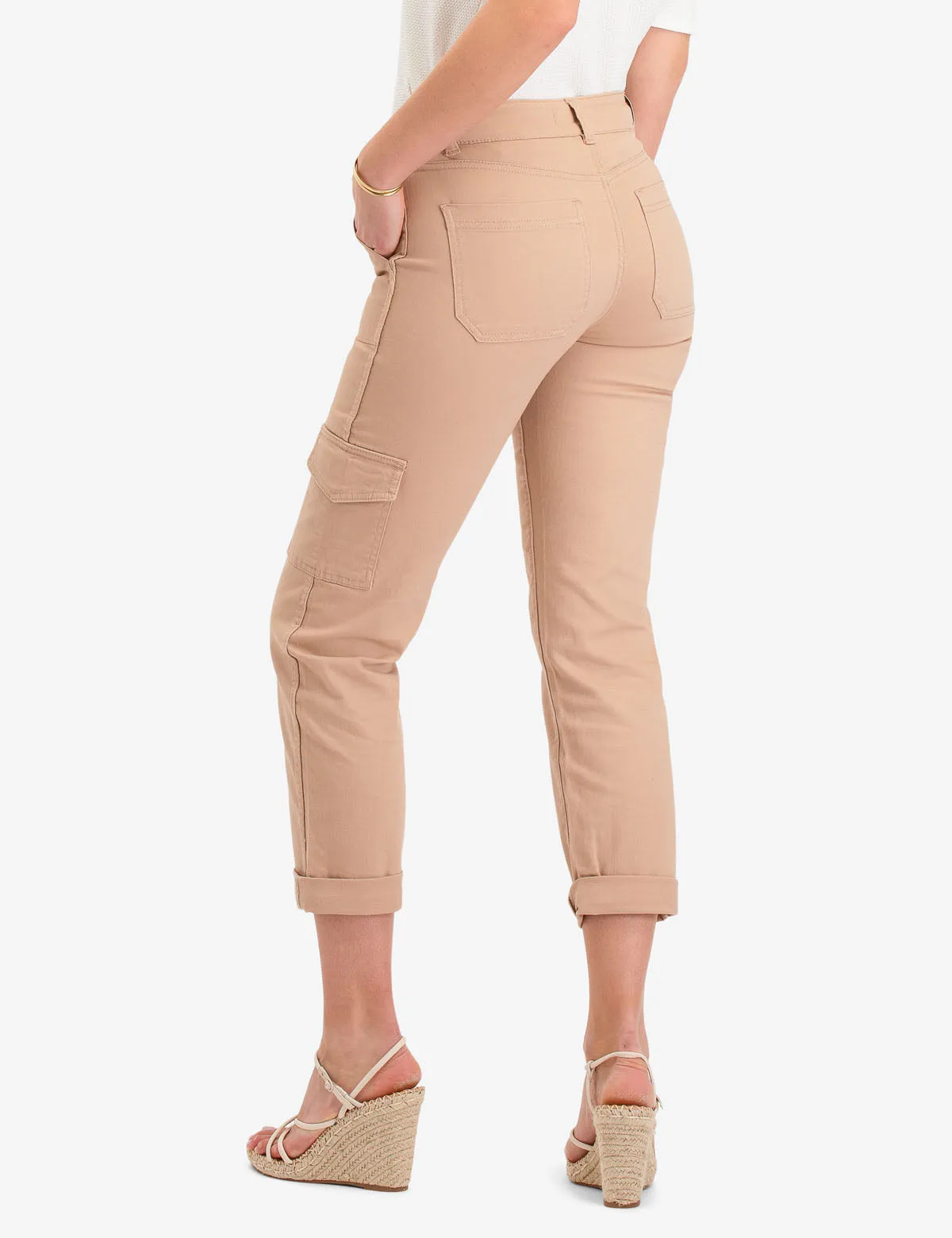 CARGO CROP PANTS