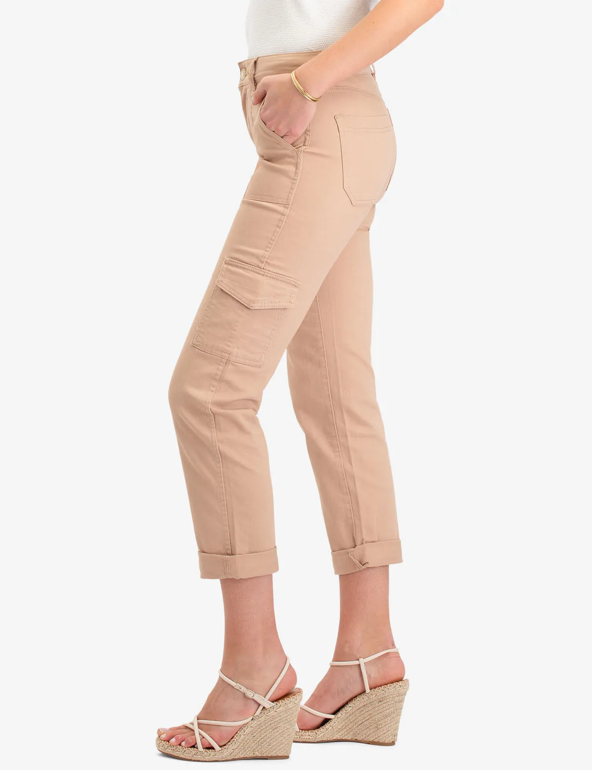 CARGO CROP PANTS