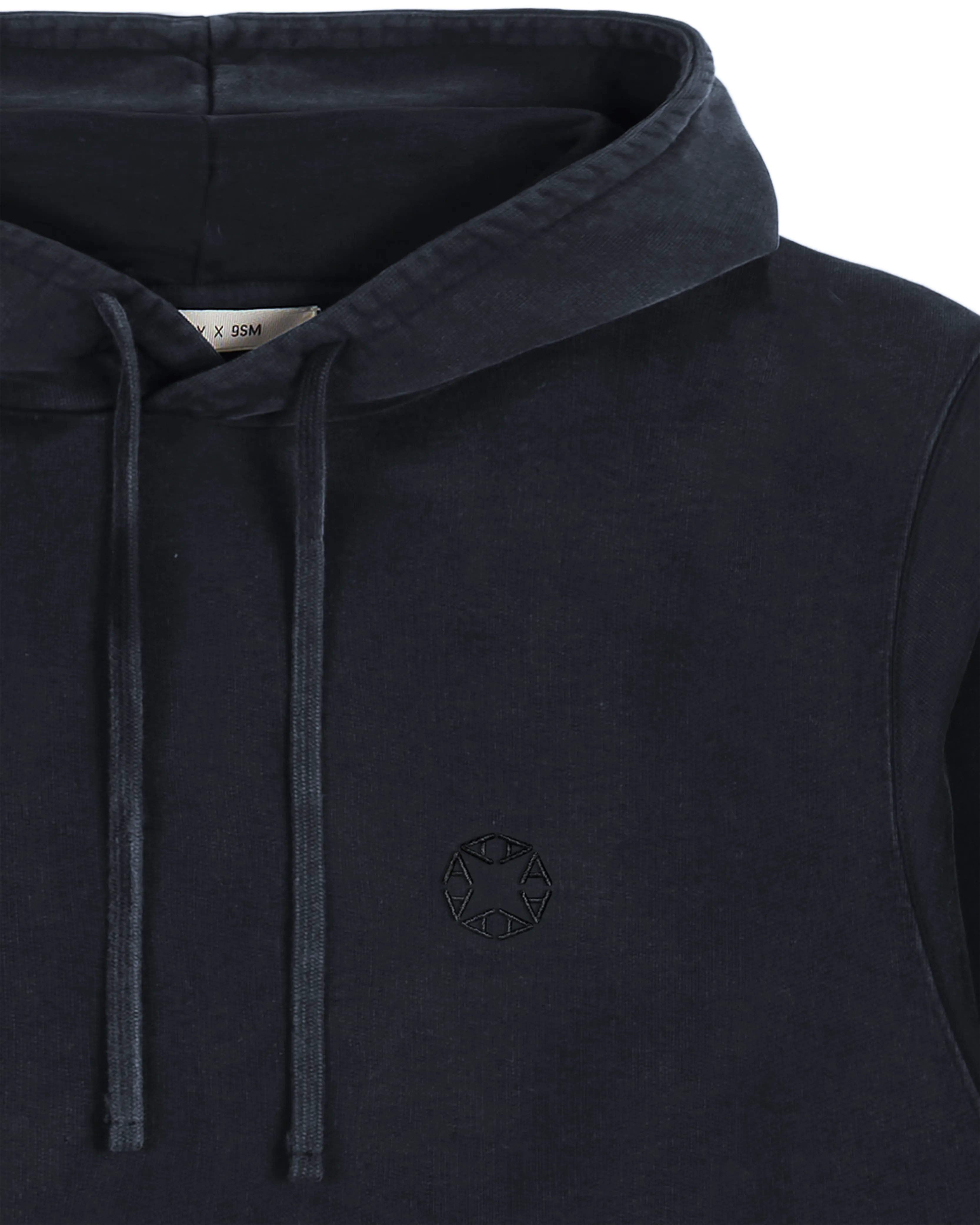 CHARCOAL GREY BOXY PULLOVER HOODIE