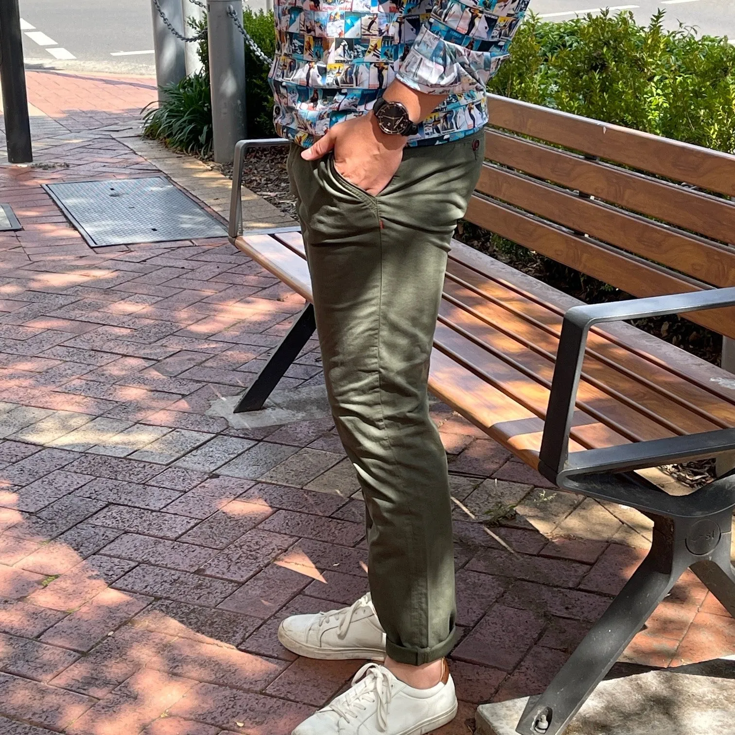 Chino Pant - Green