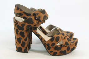 Circus By Sam Edelman Kaylor Women's Leopard Sandals 7.5M(ZAP17444)