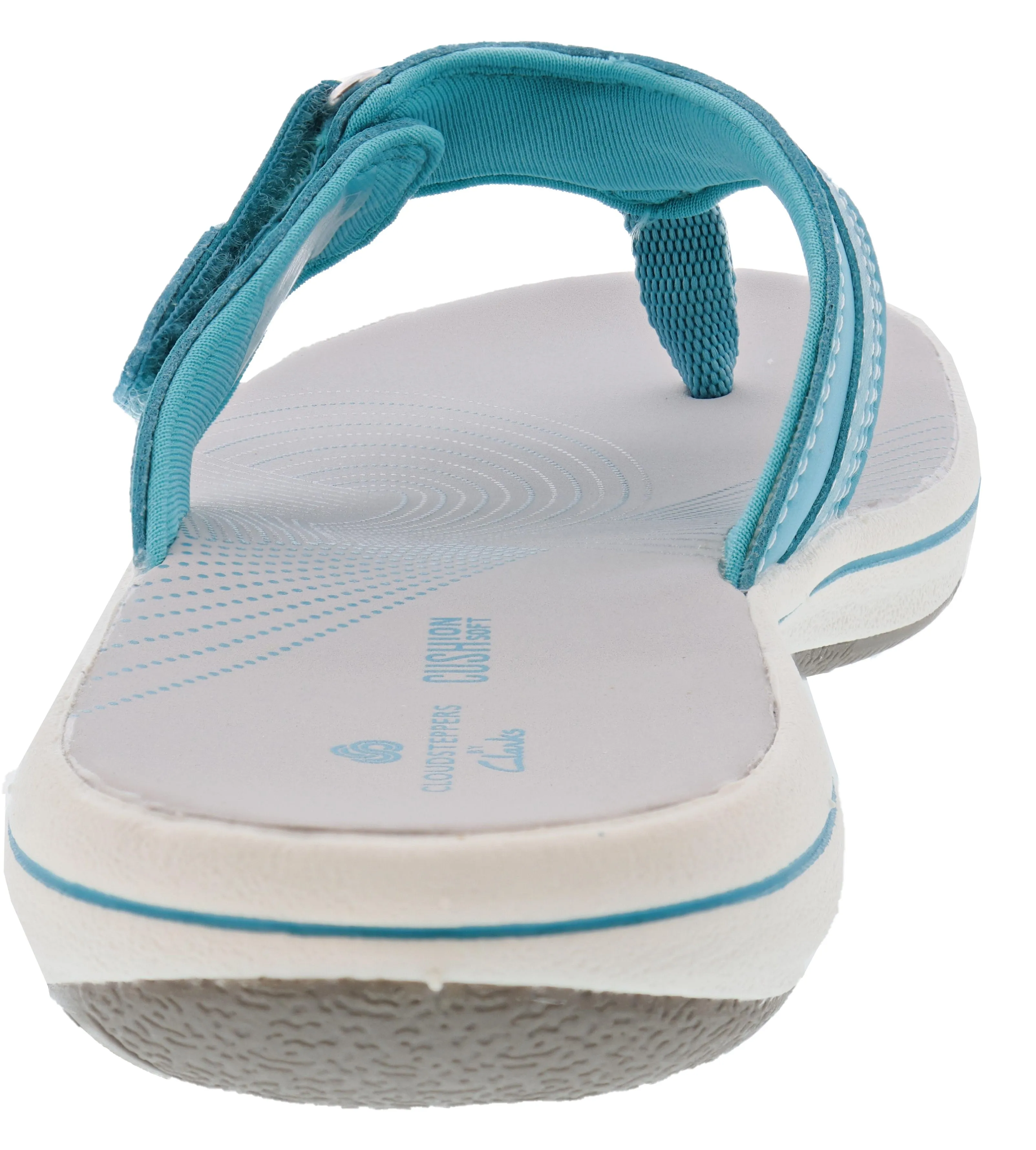 Clarks Women Sandals Lightweight Flip Flops Breeze Sea