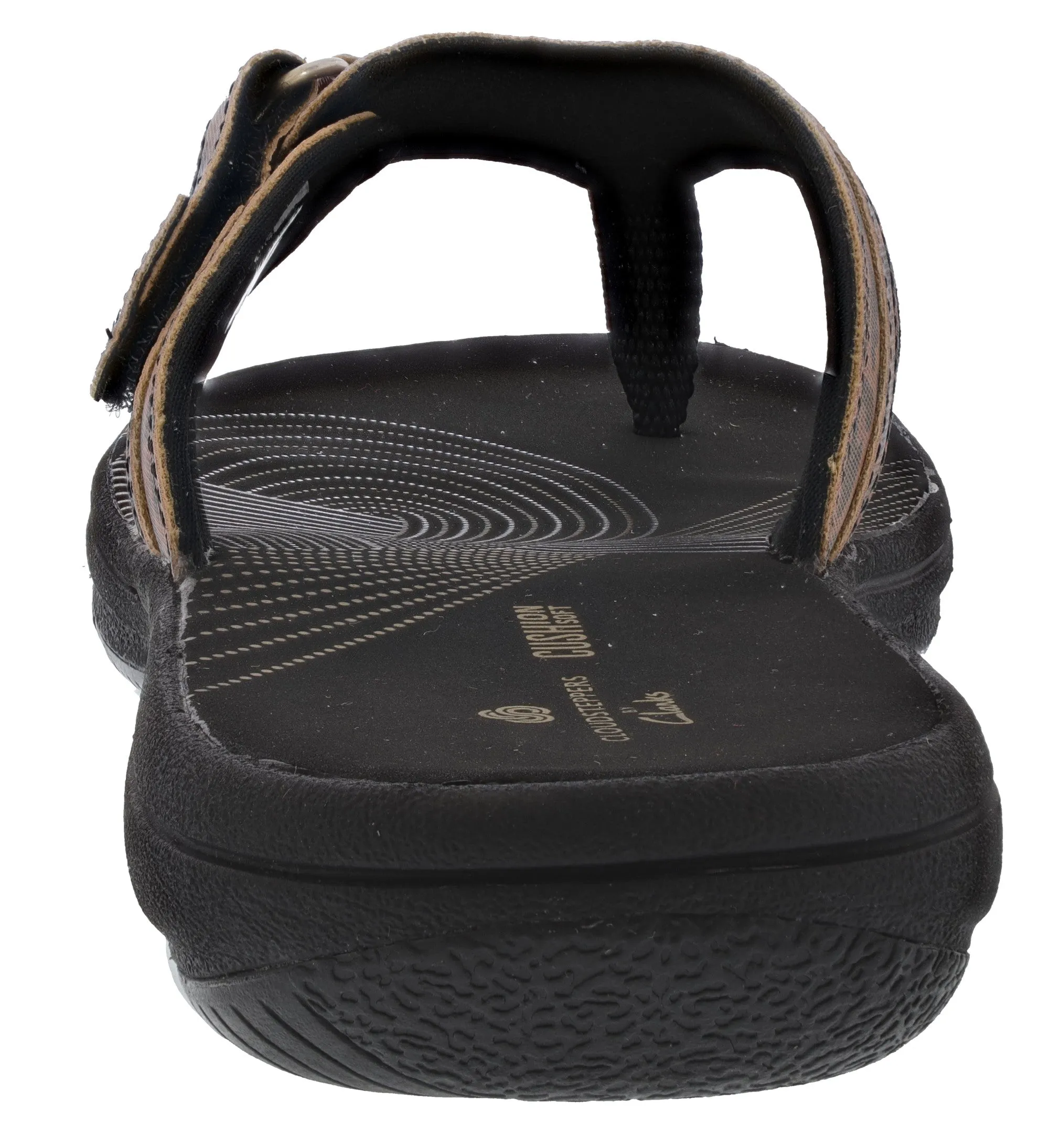 Clarks Women Sandals Lightweight Flip Flops Breeze Sea