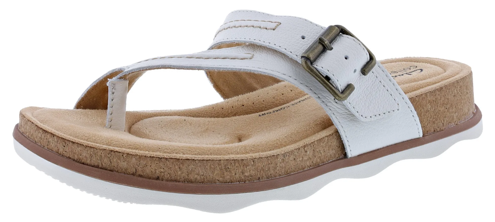 Clarks Women's Brynn Madi Toe Post Sandals