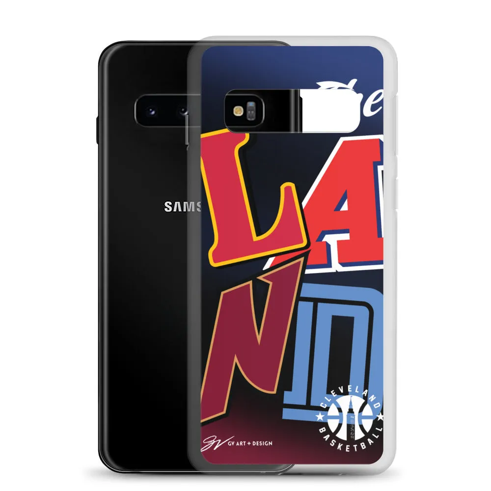 Cleveland Basketball All Eras Samsung Case