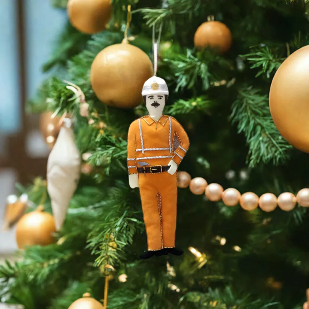 Coal Miner Ornament